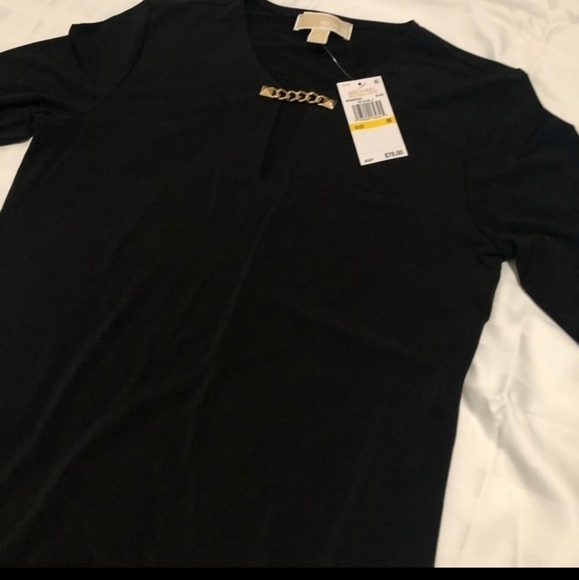 MICHAEL KORS CHAIN DETAIL TOP - Picture 7 of 7